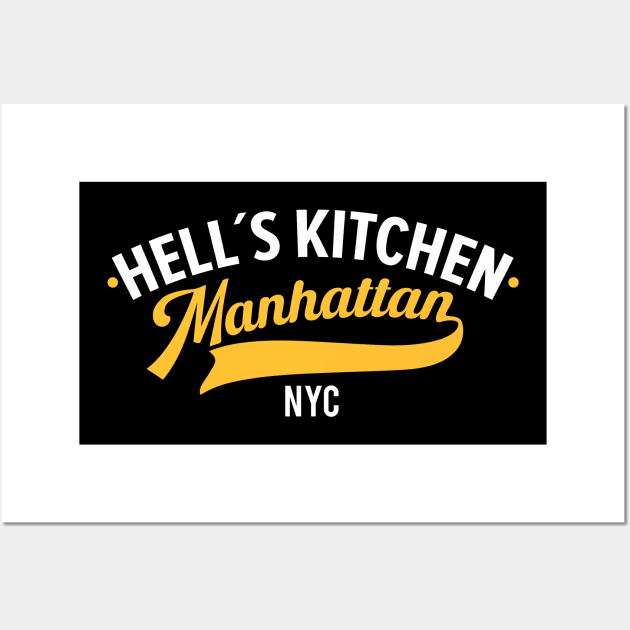 Savor the Flavor of Hells Kitchen: A Manhattan Paradise Wall Art by Boogosh